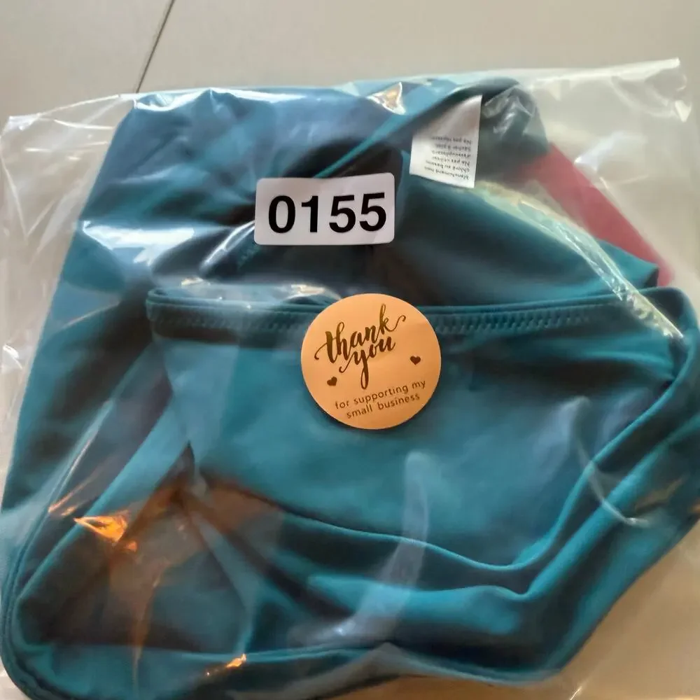 Spanx Classic Bikini Bottom – Tropical Teal Plus Size 1X (NWT) – Full Coverage - Picture 7 of 7